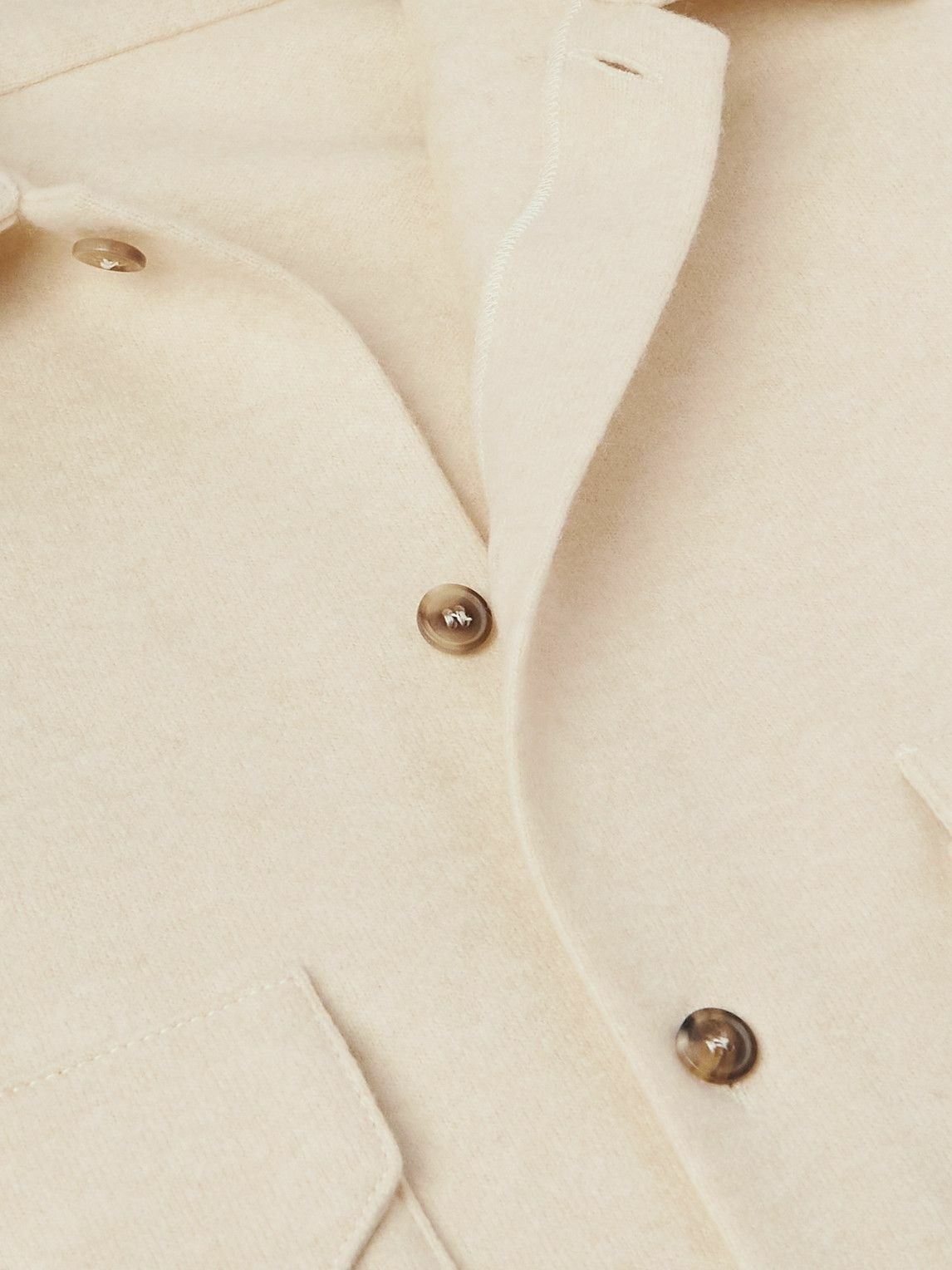 Ghiaia Cashmere - Wool Overshirt - Neutrals