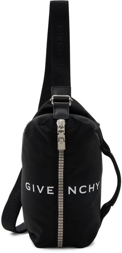 Photo: Givenchy Black G-Zip Bum Bag