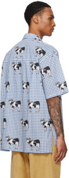 Moschino Blue Archive Cow Shirt