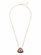 Jacquie Aiche 14K Yellow Gold Diamond Tourmaline Necklace