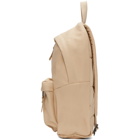 Eastpak Beige Leather Padded Pakr Backpack
