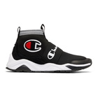 Champion Reverse Weave Black Rally Pro High-Top Sneakers