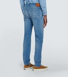 Tom Ford Low-rise twill slim jeans