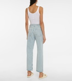 Agolde - Mia mid-rise straight jeans