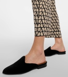Le Monde Béryl Venetian velvet slippers