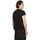 Rick Owens Black Short Level T-Shirt