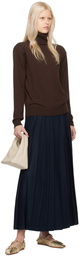 The Frankie Shop Brown Ines Turtleneck