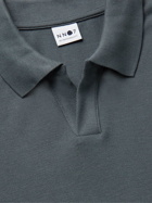 NN07 - Paul Cotton and Modal-Blend Piqué Polo Shirt - Gray
