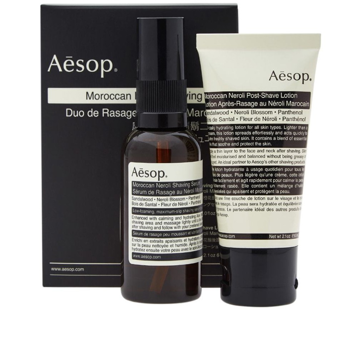 Photo: Aesop Moroccan Neroli Shaving Duet