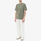 Patta Men's Basic Washed Pocket T-Shirt in Beetle