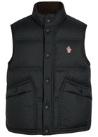 Moncler Grenoble Padded Shell Gilet Black