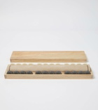 Brunello Cucinelli Portable wood checkers set