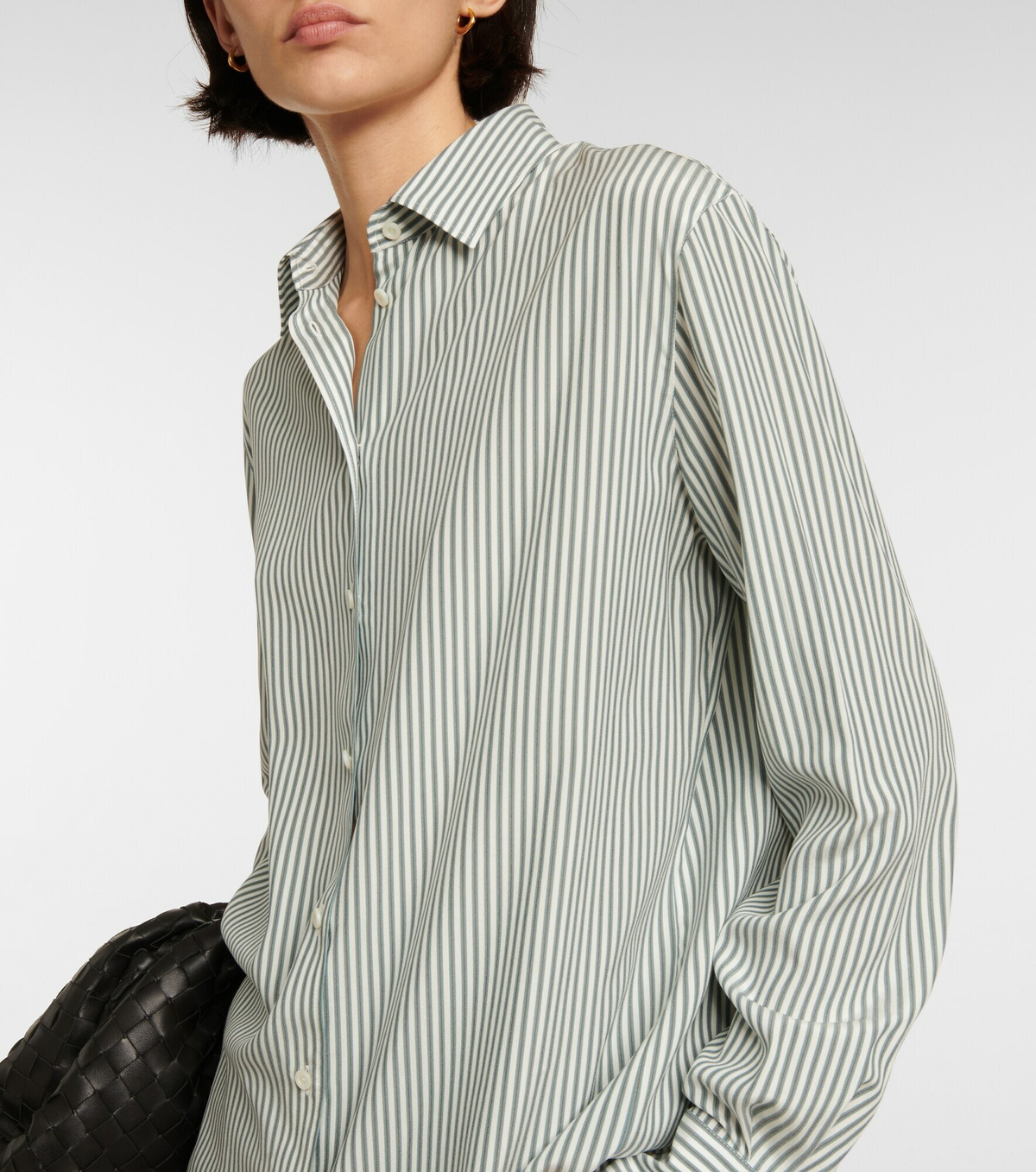 Loro Piana - Idelle striped silk shirt Loro Piana