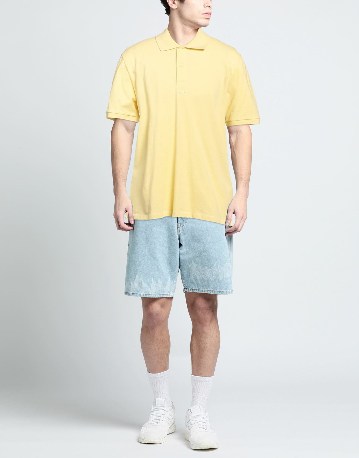Sandro Mens Polo shirt in Yellow