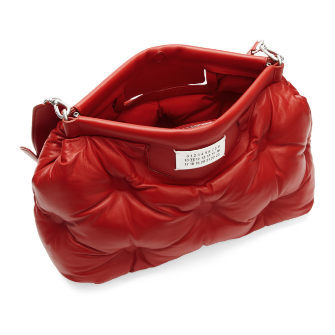 Maison Margiela Red Medium Glam Slam Bag Maison Margiela