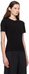 Matteau Black Fitted T-Shirt