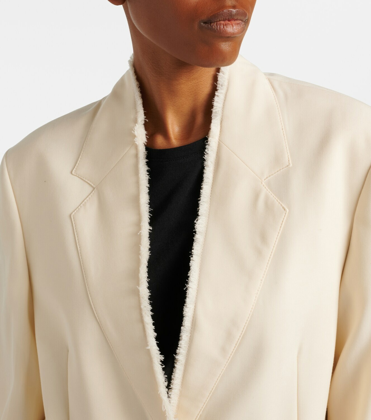 Toteme Distressed wool blazer