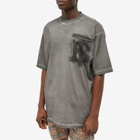 Burberry Men's TB Logo Pocket T-Shirt in Grey