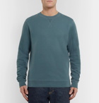 Sunspel - Loopback Cotton-Jersey Sweatshirt - Men - Petrol