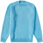 Sunflower Men's Tape Crew Knit in Blue