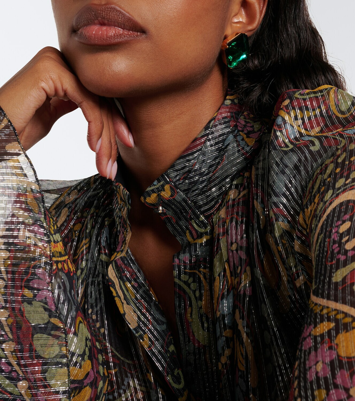 Jennifer Behr Alma embellished earrings