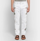 Isabel Marant - Jasper Embroidered Denim Jeans - Men - White