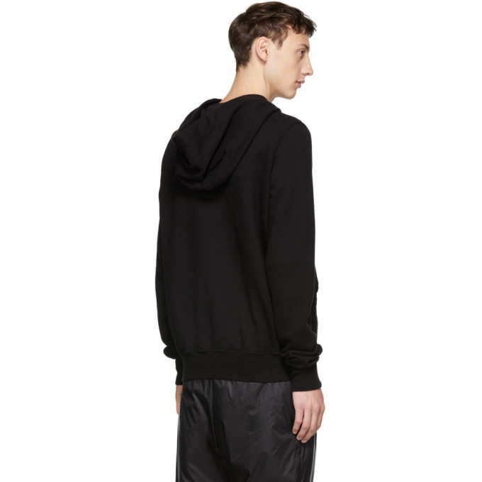 Rick Owens Drkshdw Black Jasons Zip Hoodie Rick Owens Drkshdw