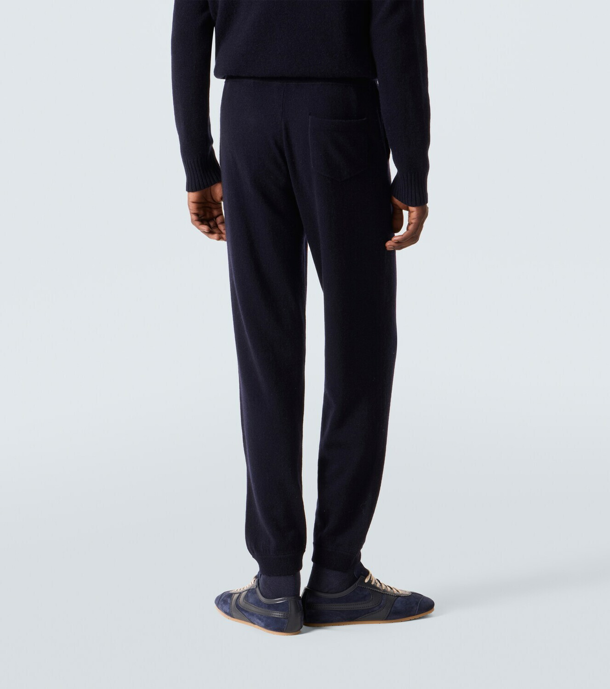Allude Wool and cashmere sweatpants