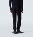 Allude Wool and cashmere sweatpants