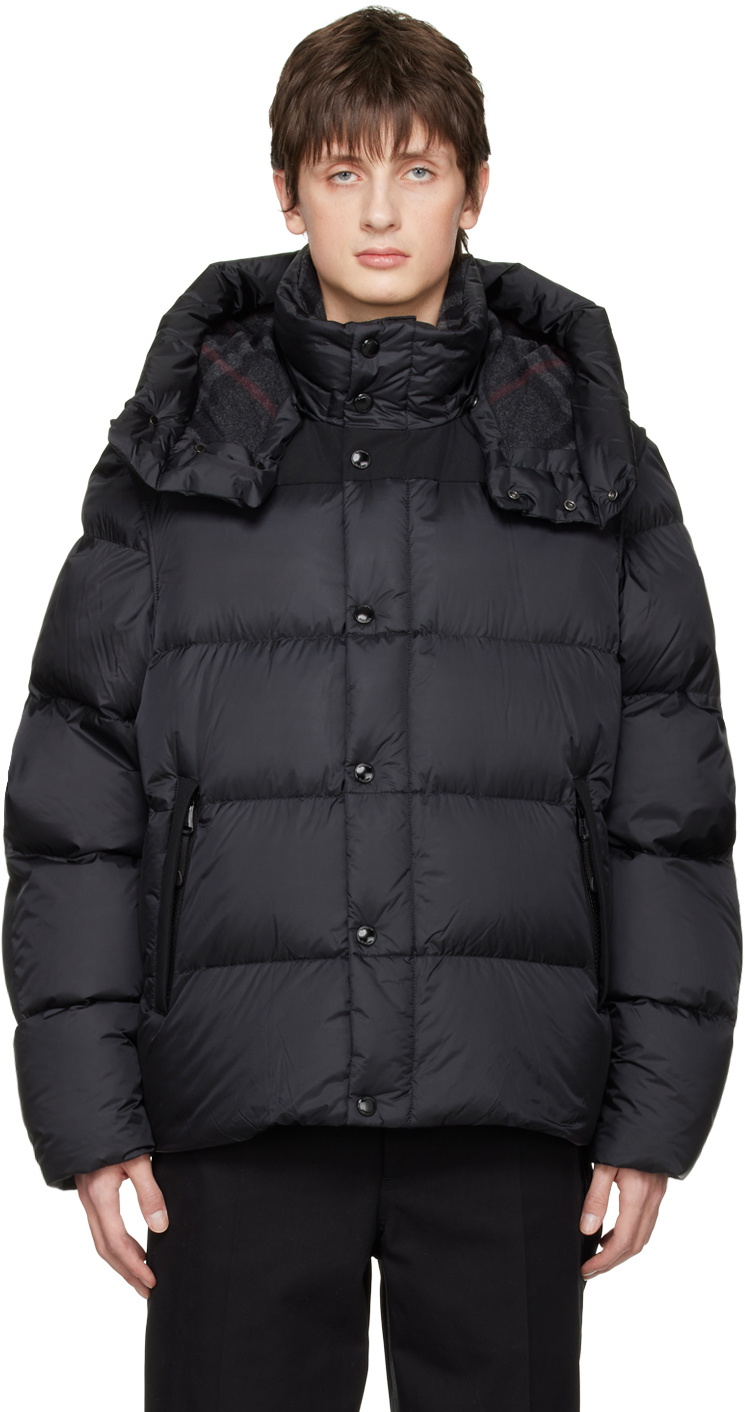 Burberry Black Puffer Down Jacket Burberry