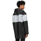 Stutterheim Black Reflective Stripe Stockholm Raincoat