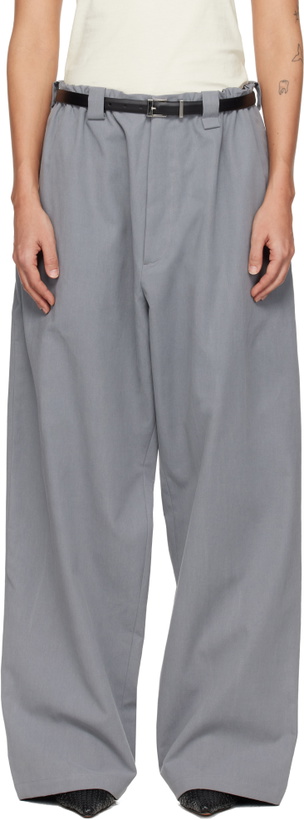 Photo: WILLY CHAVARRIA Gray Toluca Trousers