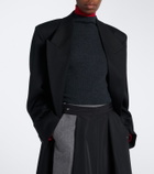 Jardin des Orangers Ribbed-knit virgin wool top