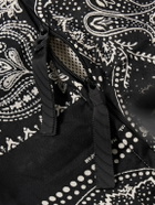 KAPITAL - Transit Snufkin Rat Brand Bandana-Print Cotton Sling Bag