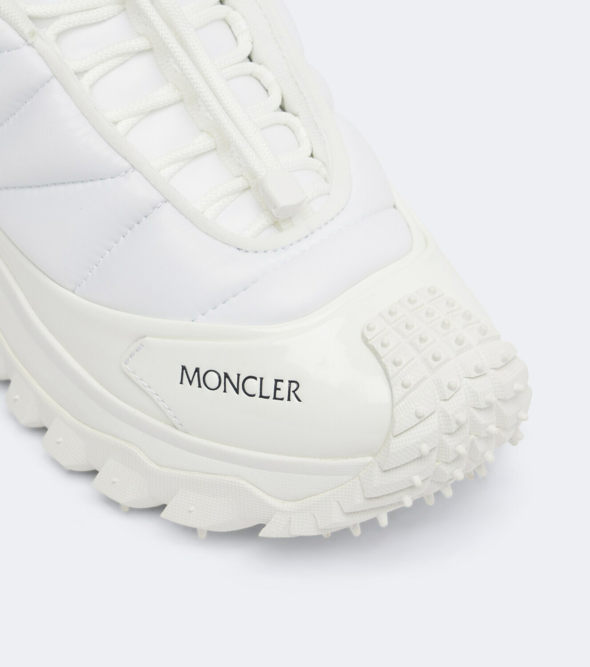 Moncler Trailgrip Puffer leather-trimmed sneakers