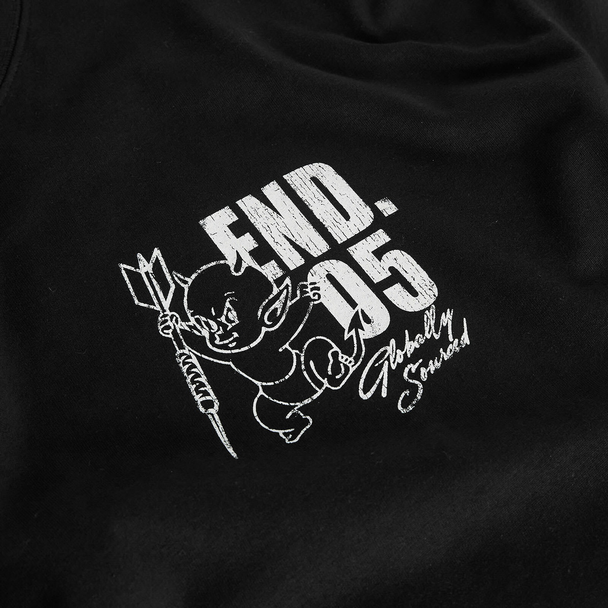 END. Devils Darts Team T-Shirt in Black