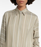 Loewe - Striped silk shirt