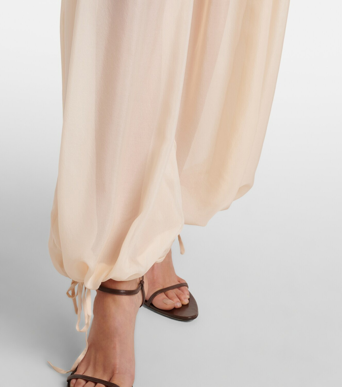 Nensi Dojaka Mid-rise wide-leg pants