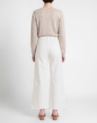 Paige Womens Jeans Ivory