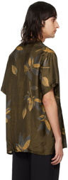UMA WANG Brown Terry Shirt