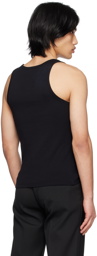 Coperni Black Scoop Tank Top