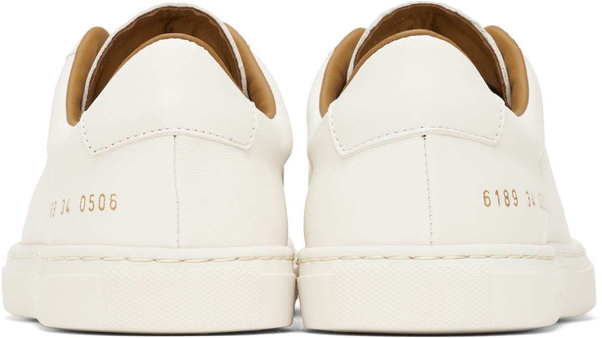 Common Projects Beige Original Achilles Low Sneakers