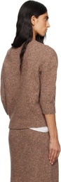 Lauren Manoogian Beige Loft Baby Crewneck Sweater