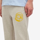 Billionaire Boys Club Men's Helmet Logo Sweatpants in Oat Marl