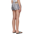Acne Studios Gray Printed Shorts