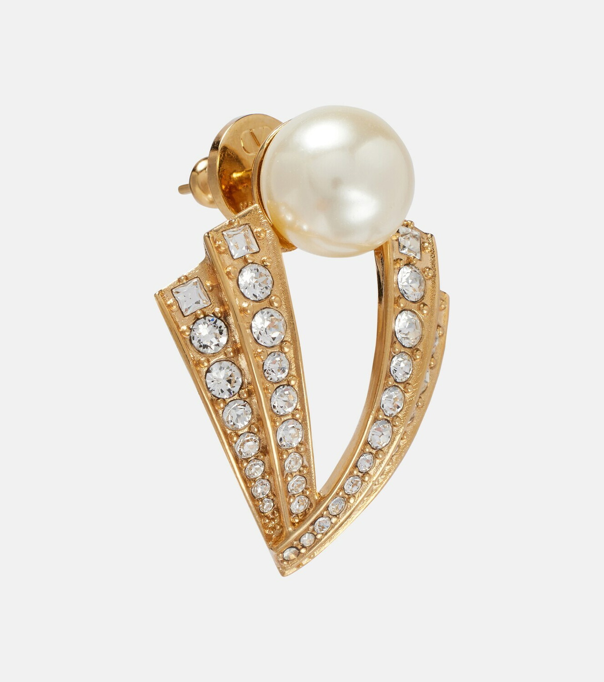 Valentino Je Les V embellished earrings