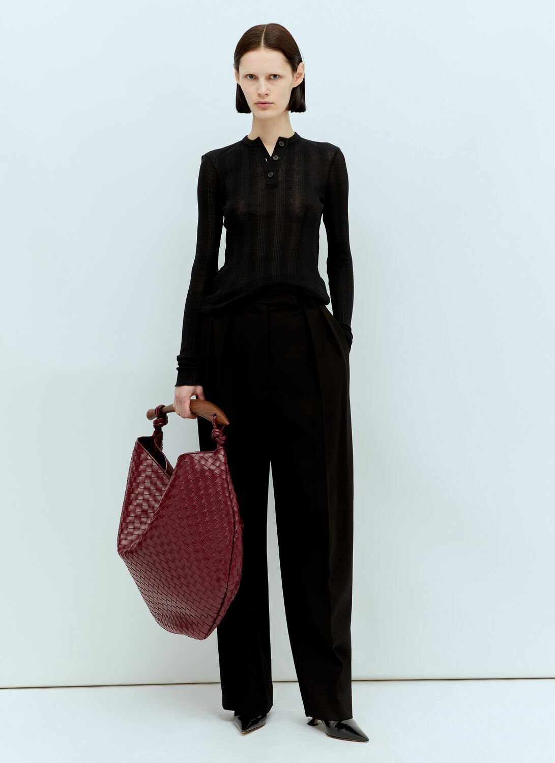 Bottega Veneta Sardine Bermuda Handbag