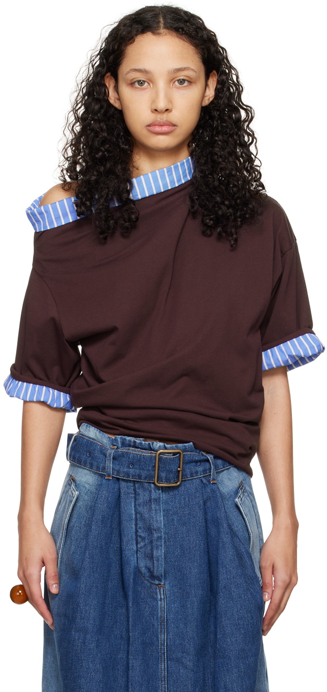 Dries Van Noten Purple Henessa T-Shirt Dries Van Noten Dries Van Noten Purple Henessa T-Shirt Dries Van Noten