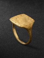 Elhanati - Tokyo Gold Signet Ring - Gold