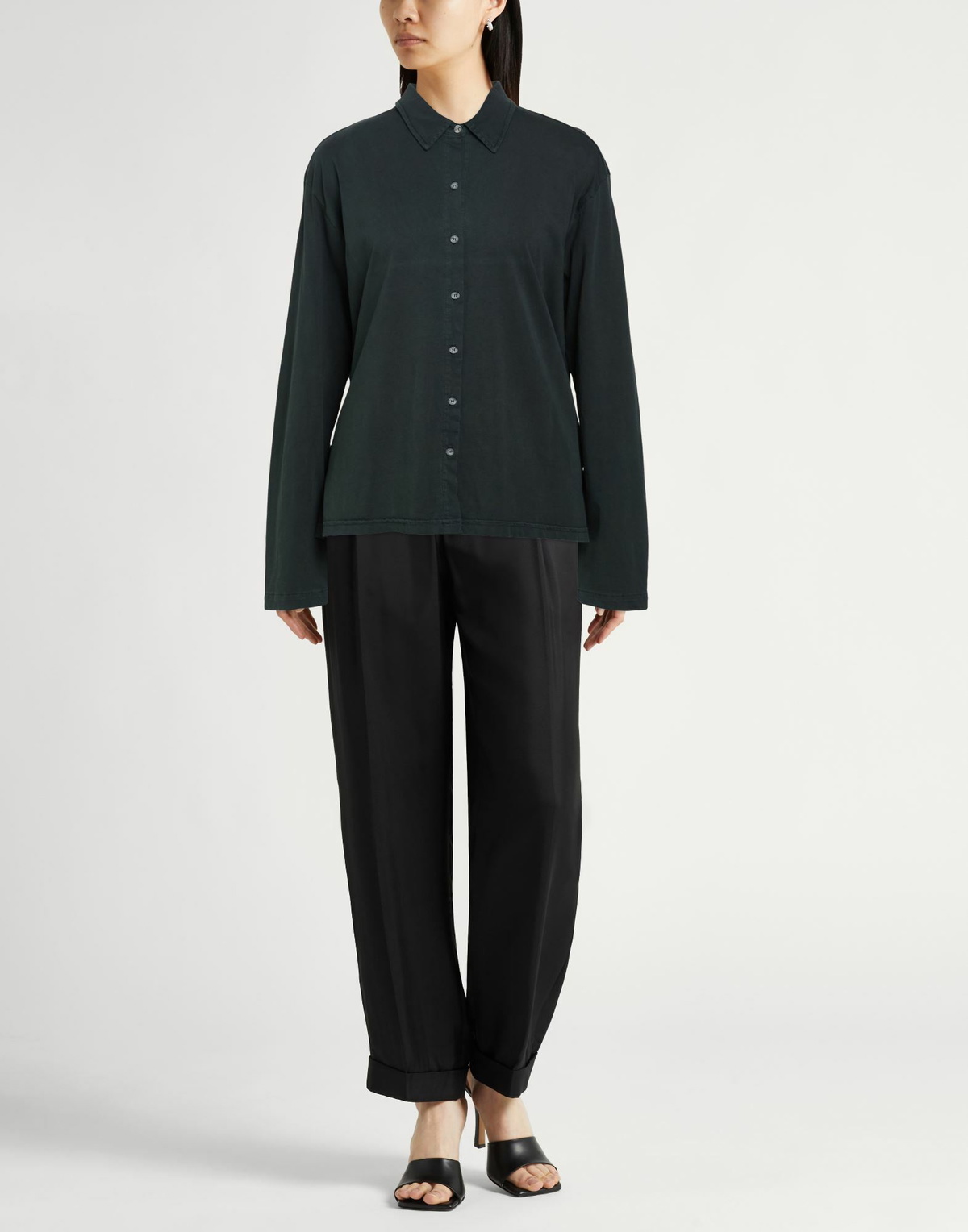 Crossley Womens Shirt in Charcoal